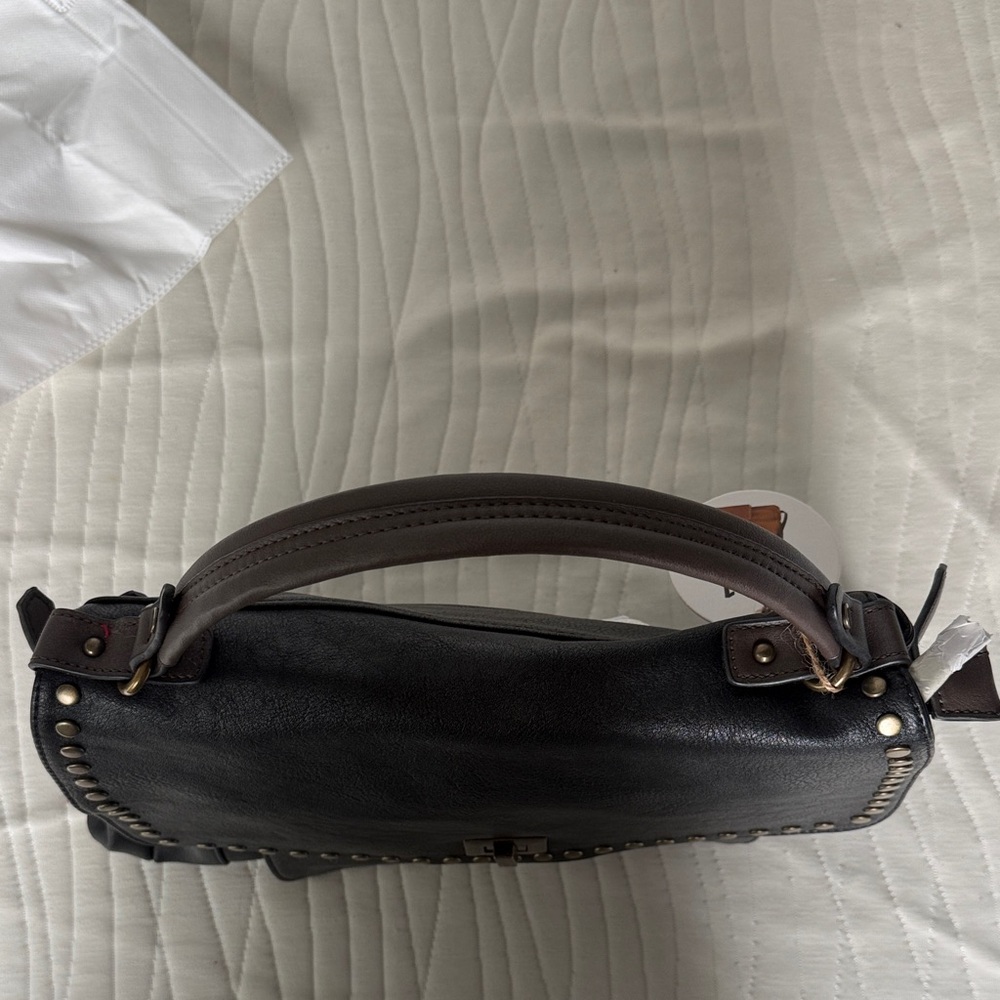 Black Leather Handbag - Picture 7 of 7